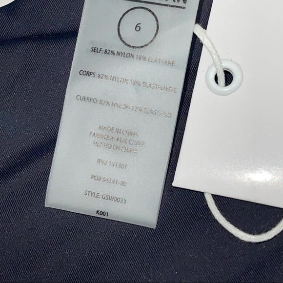 NEW Good American Good Waist Swim Bottom Basic Black 3XL - Picture 10 of 14